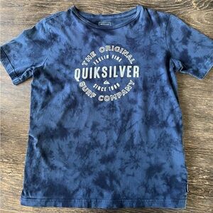 Gently used- boys medium (size 12) Quiksilver tie dye shirt.